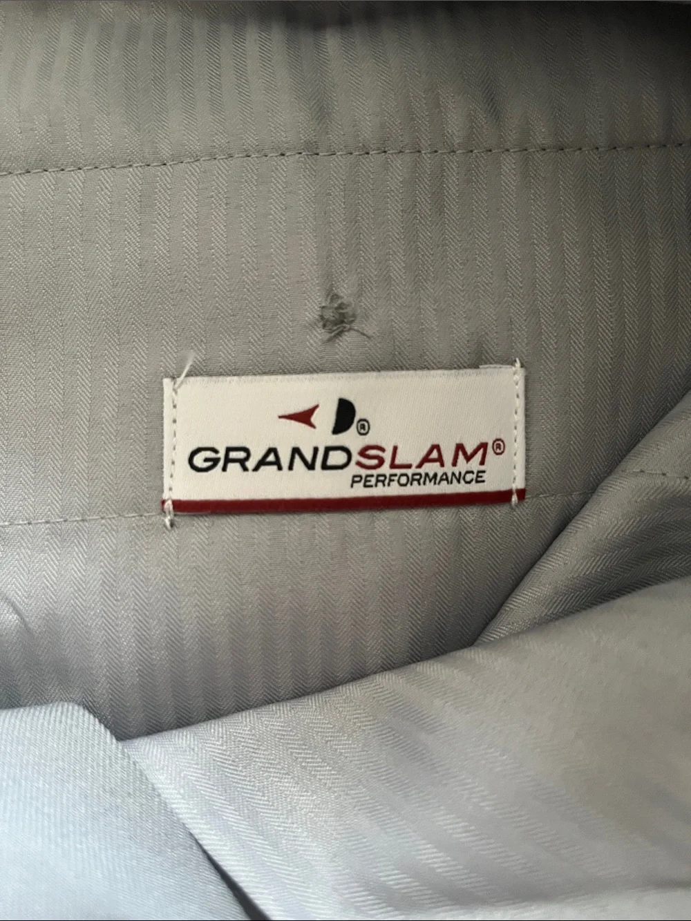 Grand Slam Grey Flat-Front Men's Shorts